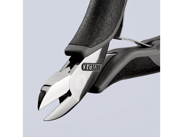 Knipex KP-7702115ESD, Sivuleikkurit, 1,1 cm, 1,4 cm, 7,5 mm, 1,6 mm, Staattisen purkauksen (ESD) suoja