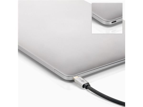 Goobay 60175, 3 m, USB Type-C, HDMI Type A (Standard), Hankjønn, Hankjønn, Rett