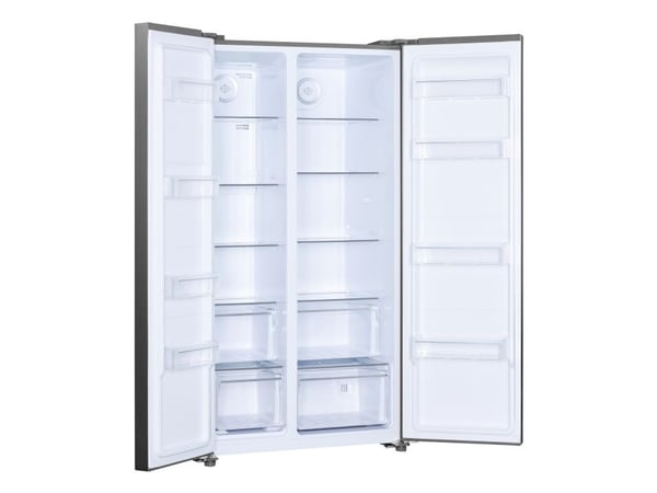 Beko GNO5322XPN, fristående, amerikansk dörr, rostfritt stål, 532 L, SN-T, C