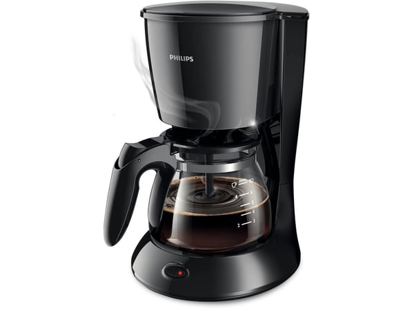 Philips Daily Collection HD7432/20 Kahvinkeitin, Suodatinkahvinkeitin, 0,6 L, Jauhettu kahvi, 750 W, Musta