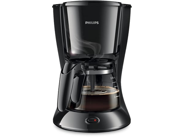 Philips Daily Collection HD7432/20 Kahvinkeitin, Suodatinkahvinkeitin, 0,6 L, Jauhettu kahvi, 750 W, Musta