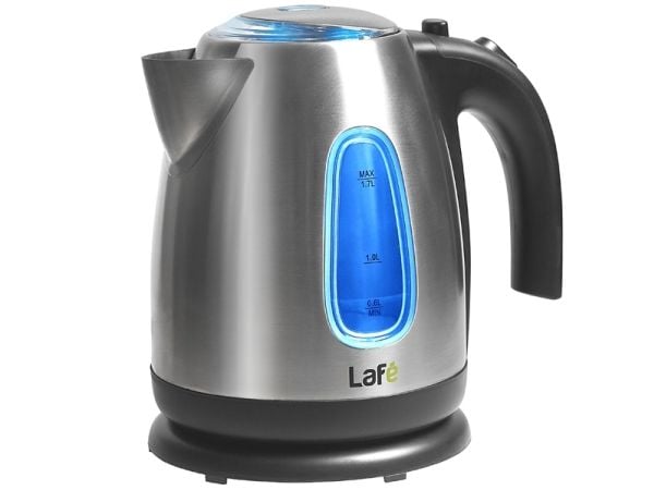 Lafe LAFCZA45008, 1,7 L, 2200 W, Ruostumaton teräs, Veden tason ilmaisin, Ylikuumenemissuoja, Johdoton Lafe LAFCZA45008, 1,7 L, 2200 W, Ruostumaton teräs, Veden tason ilmaisin, Ylikuumenemissuoja, Johdoton