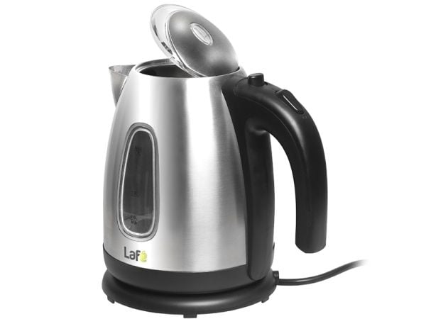 Lafe LAFCZA45008, 1,7 L, 2200 W, Ruostumaton teräs, Veden tason ilmaisin, Ylikuumenemissuoja, Johdoton