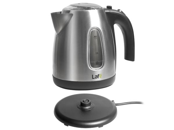 Lafe LAFCZA45008, 1,7 L, 2200 W, Ruostumaton teräs, Veden tason ilmaisin, Ylikuumenemissuoja, Johdoton