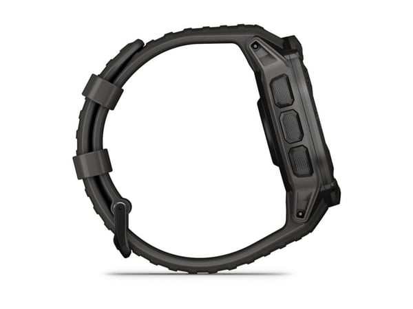Garmin Instinct 2X Solar - 50 mm - fiberförstärkta polymerer - Ja smart klocka med band - handledsstorlek: 145-228 mm - monokrom - 64 MB - Bluetoot...