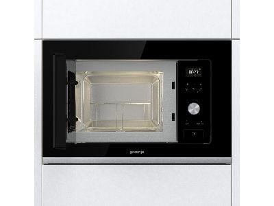 Gorenje BMX201AG1BG, Inbyggd, Grillmikrovågsugn, 20 l, 800 W, Inbyggd display, LED
