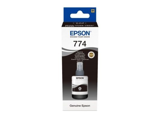 Epson T7741, Alkuperäinen, Musta, Epson, WorkForce M200, M105, M100 EcoTank L655, L605, L1455, 140 ml