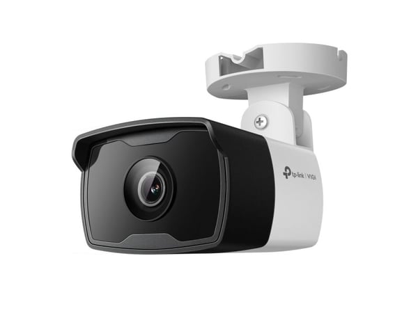 TP-Link VIGI C340I 2.8MM, IP-sikkerhetskamera, Utendørs, Koblet med ledninger (ikke trådløs), Tak/vegg/stang, Svart, Hvit, Kule (form)