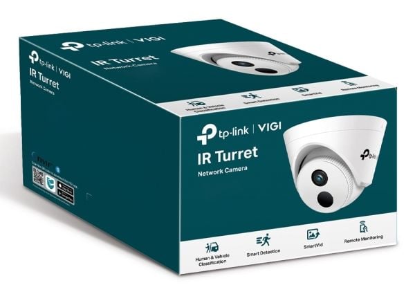 TP-Link VIGI C440I 4MM, IP-turvakamera, Sisätila, Langallinen, Katto, Valkoinen, Kääntyvä alusta