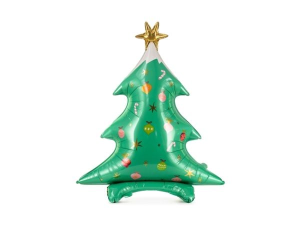 PartyDeco FB114, Lekeballong, Folie, Flerfarget, Bilde, Julaften, Universell
