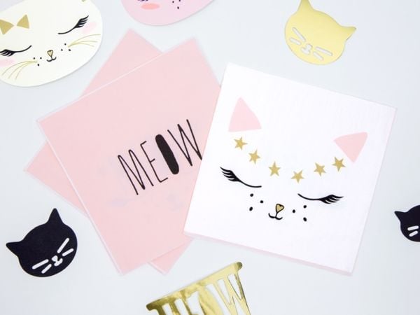 PartyDeco SP33-50, Musta, Kulta, Vaaleanpunainen, Valkoinen, Paperi, Kuva, 330 mm, 330 mm, 16,5 cm