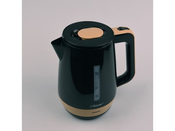 Feel-Maestro MR033 black, 1,7 L, 2200 W, Musta, Muovi, Veden tason ilmaisin, Ylikuumenemissuoja Feel-Maestro MR033 black, 1,7 L, 2200 W, Musta, Muovi, Veden tason ilmaisin, Ylikuumenemissuoja