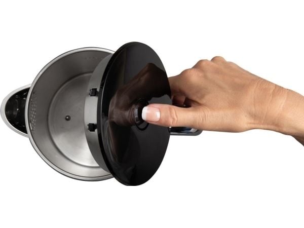 Gorenje K17DWD, 1,7 L, 2200 W, Musta, Säädettävä termostaatti, Ylikuumenemissuoja, Johdoton