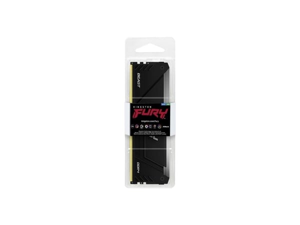 Kingston FURY Beast RGB - DDR4 - modul - 8 GB - DIMM 288-pin - 3600 MT/s / PC4-28800 - CL17 - 1.35 V - ej buffrad - icke ECC