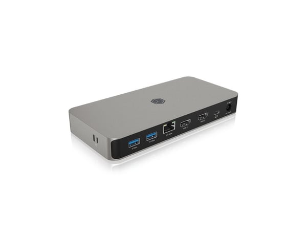 ICY BOX IB-DK2880-C41 - Dockningsstation - USB-C - 2 x HDMI - 1GbE - 100 Watt