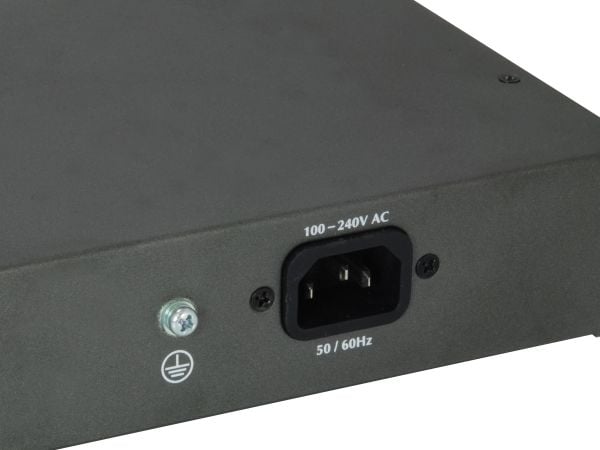 LevelOne GEP-2652, Hallittu, L2, Gigabit Ethernet (10/100/1000), Power over Ethernet -tuki, Telineasennus