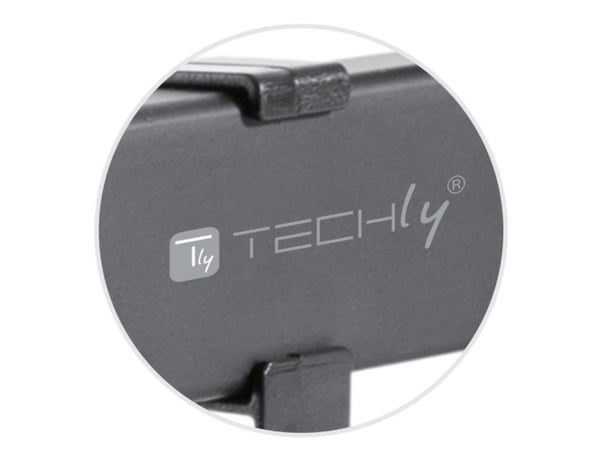 TECHly - Monteringssats (väggfäste) - fullständig rörelse - för LCD-TV - massivt stål - skärmstorlek: 13"-42"