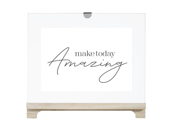 Hama Amazing, Enkel bilderamme, MDF, Hvit, Bord, 13 x 18 cm, Rektangulær