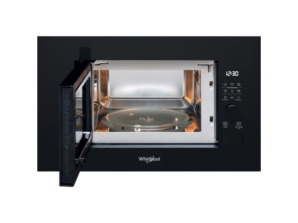 Whirlpool WMF200G NB, Kiinteä, Grillimikroaaltouuni, 20 L, 800 W, Sisäänrakennettu näyttö, Rotaatio, Kosketus