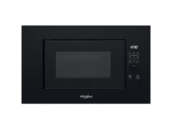 Whirlpool WMF200G NB, Kiinteä, Grillimikroaaltouuni, 20 L, 800 W, Sisäänrakennettu näyttö, Rotaatio, Kosketus
