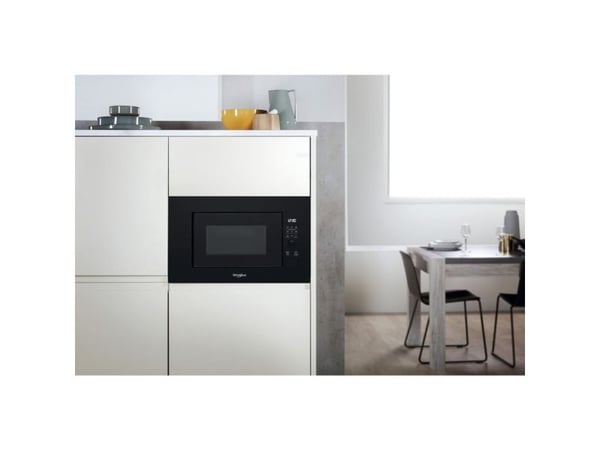 Whirlpool WMF200G NB, Kiinteä, Grillimikroaaltouuni, 20 L, 800 W, Sisäänrakennettu näyttö, Rotaatio, Kosketus