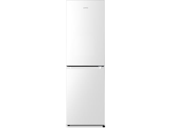 Gorenje NRK418ECW4 - Kylskåp/frys - bottenfrysskåp - bredd: 55 cm - djup: 55.7 cm - höjd: 182.4 cm - 256 liter - Klass E - vit