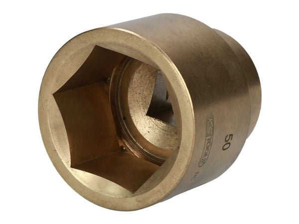 KS Tools 963.3408, Stikkontakt, 3/4", Metrisk, 1 hoder, 22 mm, Aluminiumsbronse