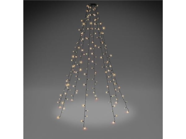 Goobay 60385, Fairy lights, Musta, Vihreä, Kupari, Muovi, IP44, III, 6 h
