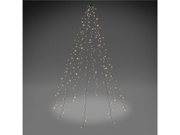 Goobay 60386, Fairy lights, Musta, Vihreä, Kupari, Muovi, IP44, II, 6 h