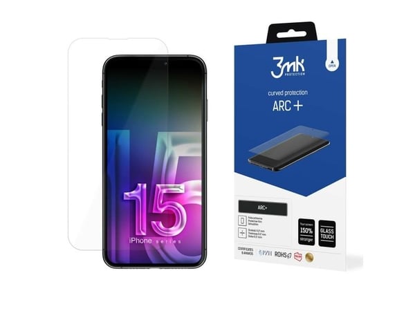 3MK ARC+, iPhone 15 Plus, 1 styck