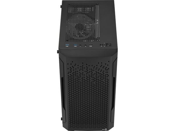 Aerocool Trinity Mini, Mini Tower, PC, Sort, Micro ATX, Mini-ITX, ABS, SPCC, 15,8 cm