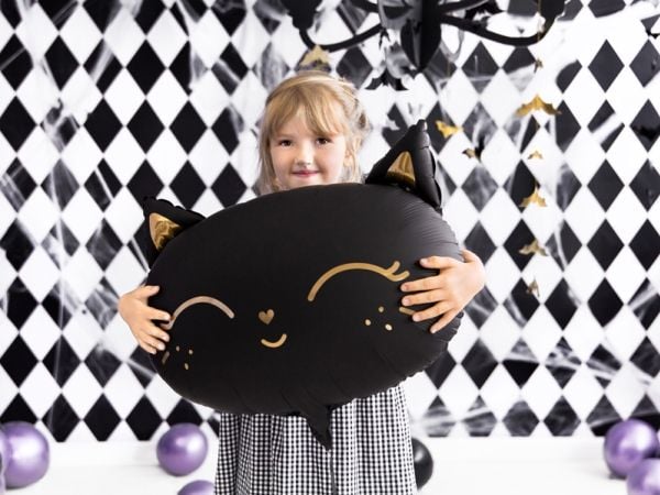 PartyDeco FB84-KARTON, Svart, Figur, Folie, Partytema, 480 mm, 360 mm