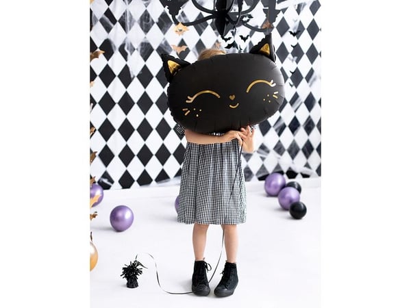 PartyDeco FB84-KARTON, Svart, Figur, Folie, Partytema, 480 mm, 360 mm