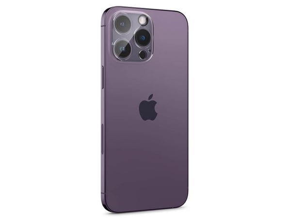 Spigen Glas.tR Optik, Apple, iPhone 14 Pro Max / iPhone 14 Pro, Gjennomsiktig, 2 stykker