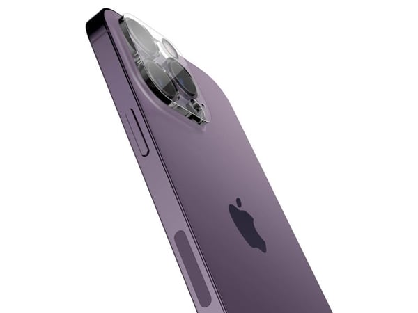 Spigen Glas.tR Optik, Apple, iPhone 14 Pro Max / iPhone 14 Pro, Gjennomsiktig, 2 stykker