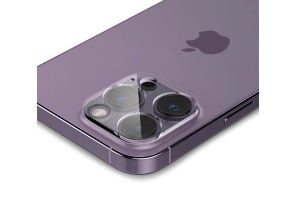 Spigen Glas.tR Optik, Apple, iPhone 14 Pro Max / iPhone 14 Pro, Gjennomsiktig, 2 stykker