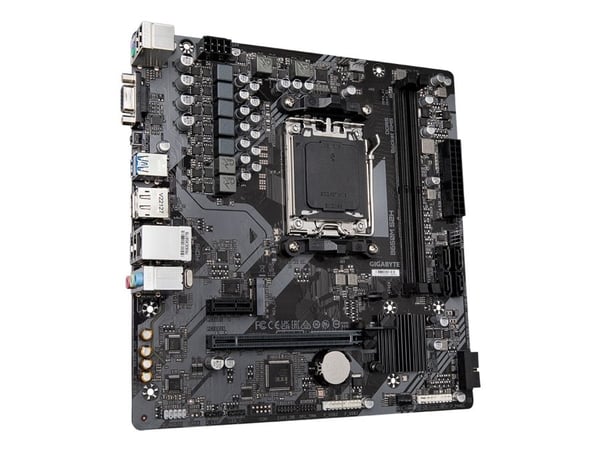 Gigabyte B650M S2H - 1.0 - hovedkort - micro ATX - Socket AM5 - AMD B650 Chipset - USB 3.2 Gen 1 - Gigabit LAN - innbygd grafikk (CPU kreves) - HD-...