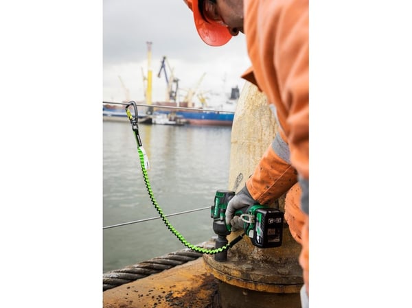 Hikoki WR36DEW2Z, Pneumatisk spärrnyckel, Borstlös, Svart, Grön, IP56, 1/2", 1050 nm
