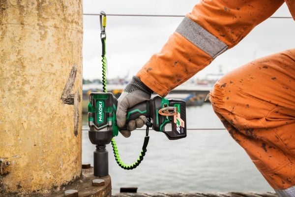 Hikoki WR36DEW2Z, Pneumatisk spärrnyckel, Borstlös, Svart, Grön, IP56, 1/2", 1050 nm