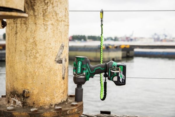 Hikoki WR36DEW2Z, Pneumatisk spärrnyckel, Borstlös, Svart, Grön, IP56, 1/2", 1050 nm