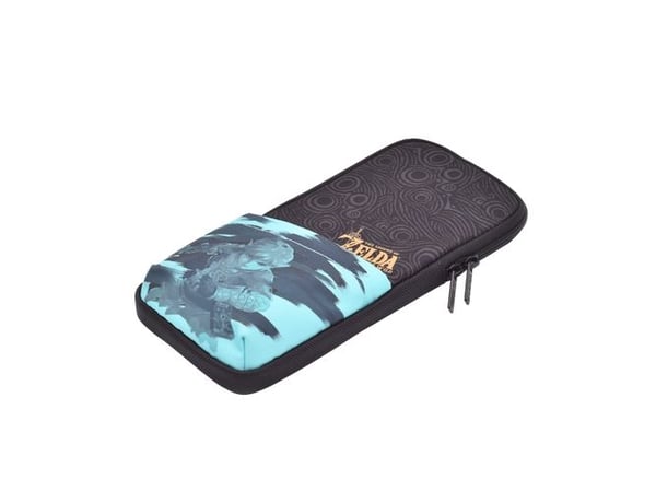 Hori Slim Pouch, Hårt fodral, Nintendo, Svart, Multifärg, Nintendo Switch, Dammresistent, Reptålig, The Legend of Zelda: Breath of the Wild