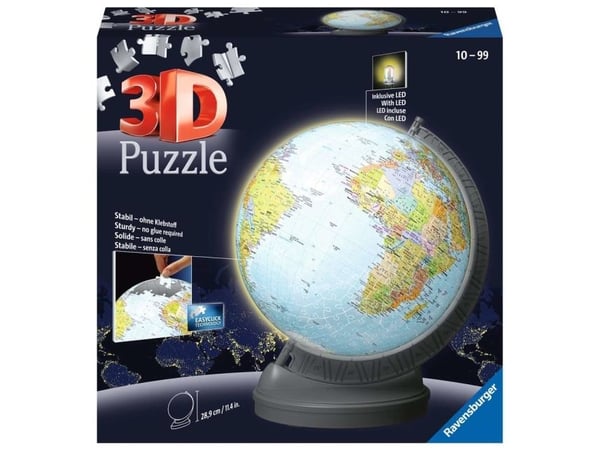 Ravensburger 11549, 540 stykker, Klode, 10 år