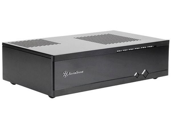 Silverstone ML05, HTPC, PC, Musta, Mini-ITX, Metalli, Koti /Toimisto