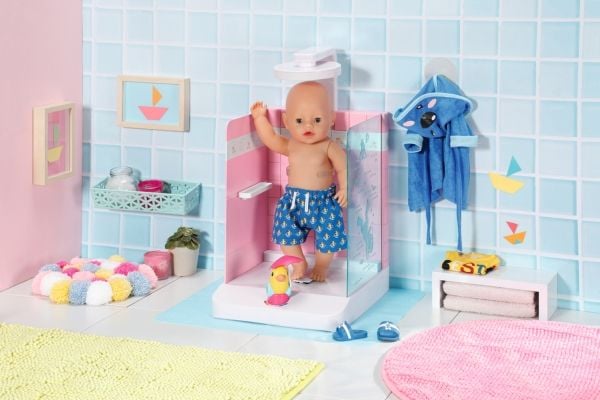 BABY born Bath Walk in Shower, Nuken kylpyhuone, 3 vuosi/vuosia, Tarvitsee patterit, 2,7 kg