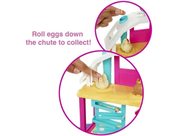 Barbie Hatch & Gather Egg Farm