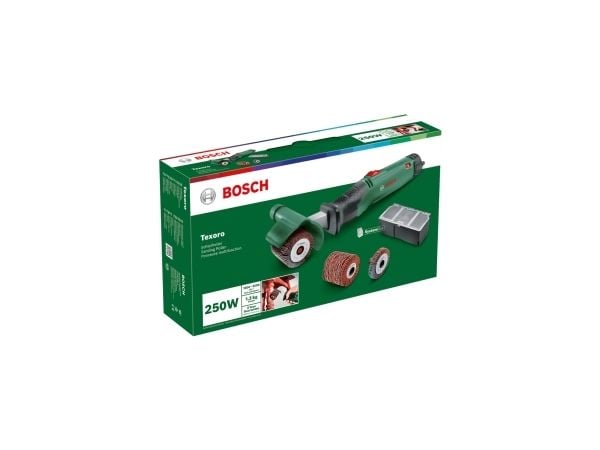 Bosch Texoro, Sliperulle, Svart, Grønn, Grå, 1600 RPM, 3000 RPM, 7 m/s², 1,5 m/s²