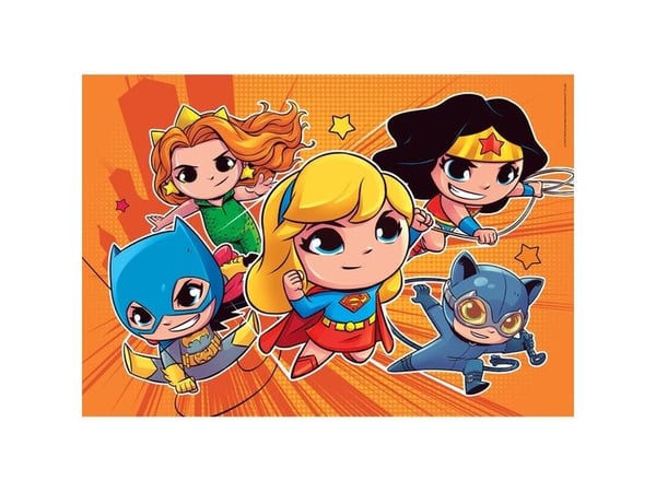 Clementoni Puslespil WB DC Super Friends, 2x60 brikker