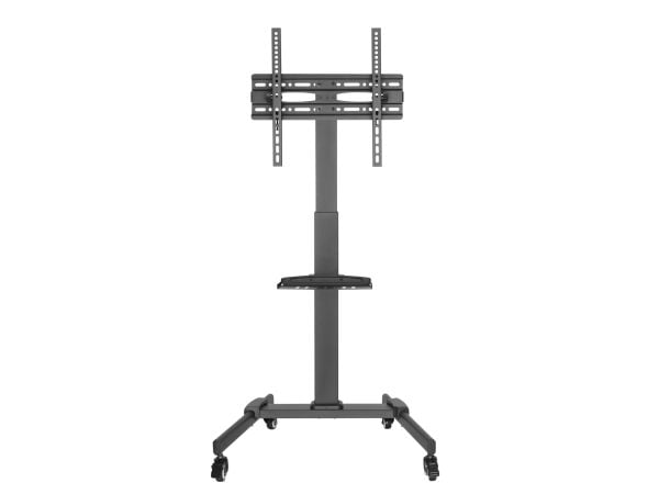 Equip 650607, Multimediavogn, Sort, Plast, Stål, Flatskjerm, 35 kg, 81,3 cm (32")