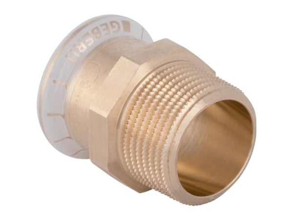 Geberit 61717, Slangkoppling, Koppar