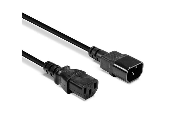 Lindy Lindy -virtakaapeli 30321 IEC C14 - IEC C13 -virran jatke - 1m